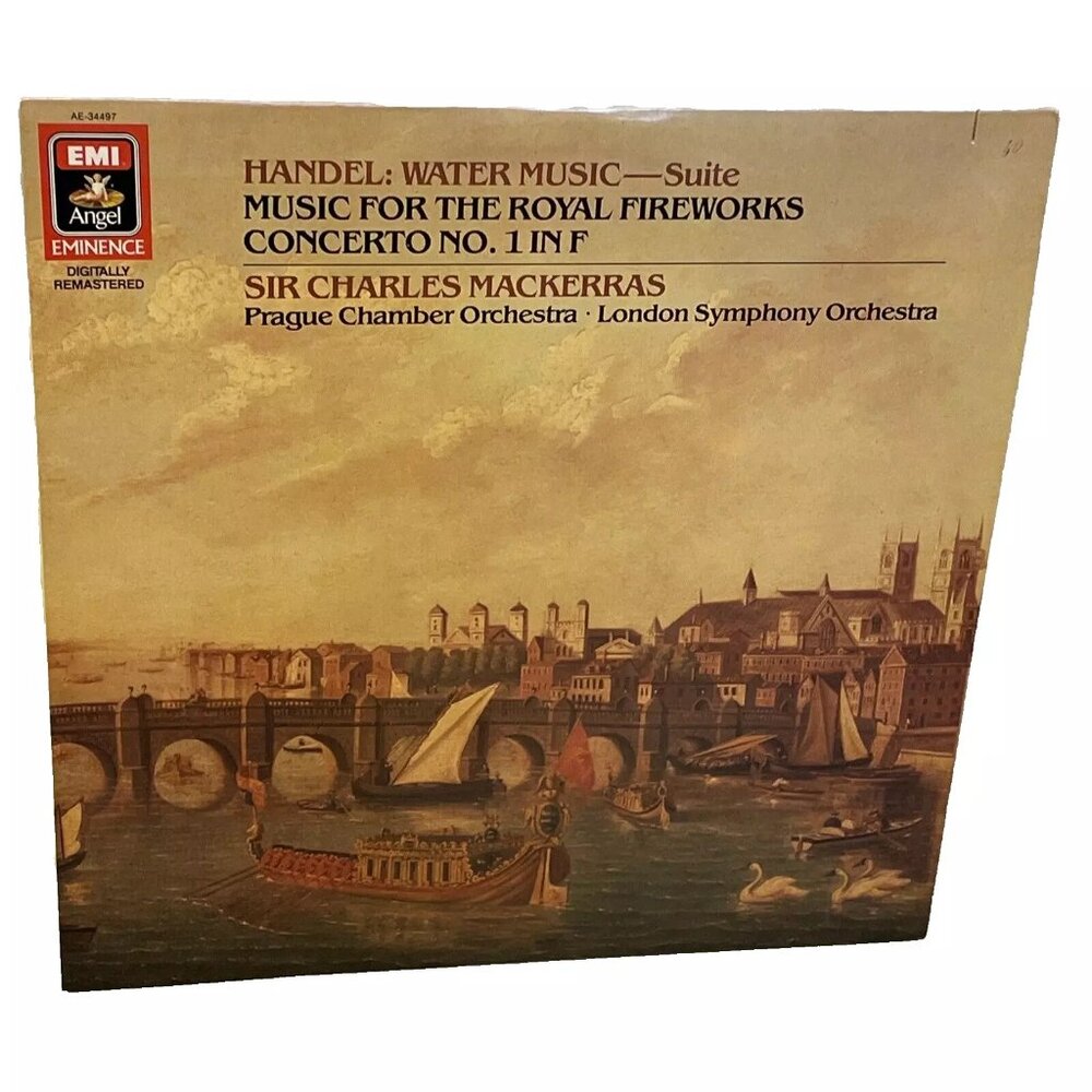 Music Suite Music For The Royal Fireworks Concerto No. 1 In F (Vinyl, 1986)